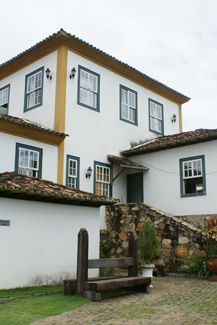 Estacionamento da Pousada em Tiradentes MG